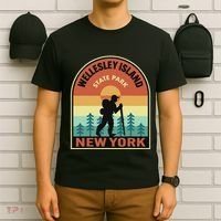 Wellesley Island State Park New York Retro Hiking T-Shirt thumb 6