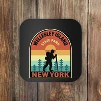 Wellesley Island State Park New York Retro Hiking Coaster thumb 0