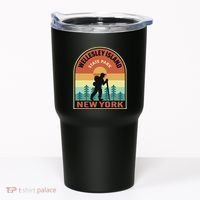 Wellesley Island State Park New York Retro Hiking Tumbler thumb 0