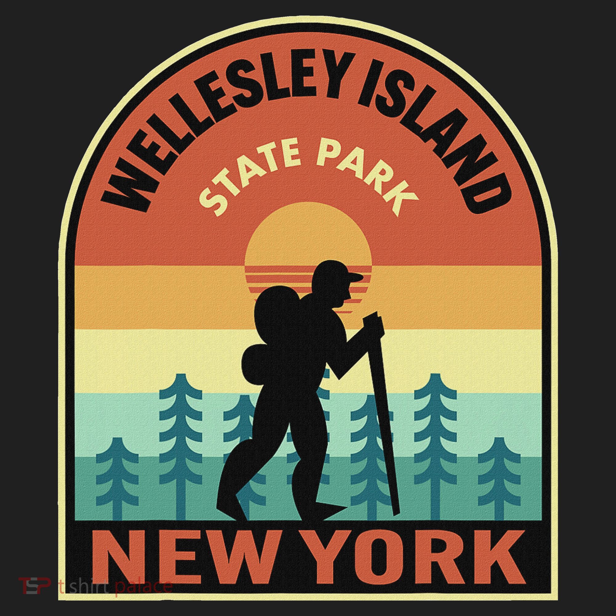 Wellesley Island State Park New York Retro Hiking Tumbler