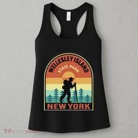 Wellesley Island State Park New York Retro Hiking Women's Tank Top thumb 3