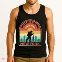 Wellesley Island State Park New York Retro Hiking Tank Top thumb 3