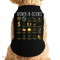 Women In Science Doggie Tank thumb 0