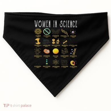 Women In Science USA-Made Doggie Bandana