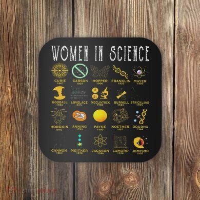 Women In Science Coaster