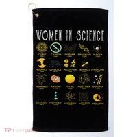 Women In Science Golf Towel thumb 0
