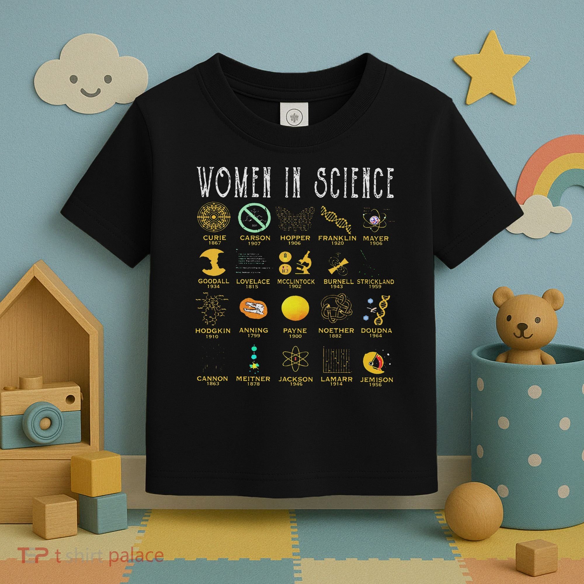 Women In Science Toddler T-Shirt