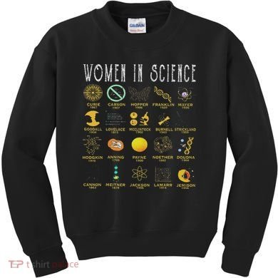 Women In Science Kids Sweatshirt
