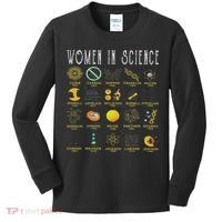 Women In Science Kids Long Sleeve Shirt thumb 0