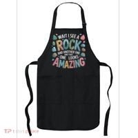 Wait I See A Rock Geologist Geology Teacher Apron thumb 0