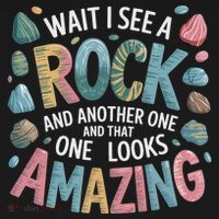 Wait I See A Rock Geologist Geology Teacher Mousepad thumb 1