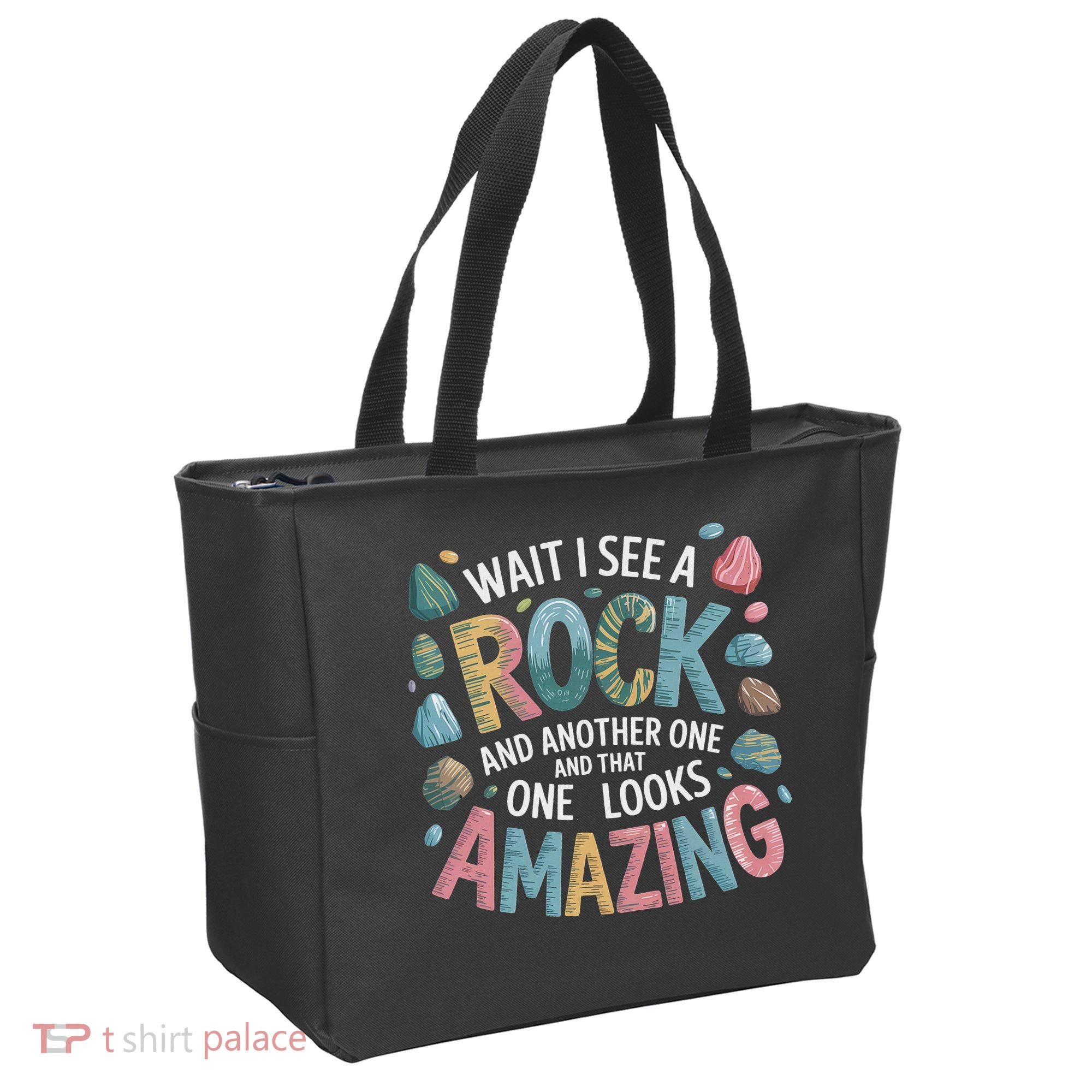 Wait I See A Rock Geologist Geology Teacher Tote Bag