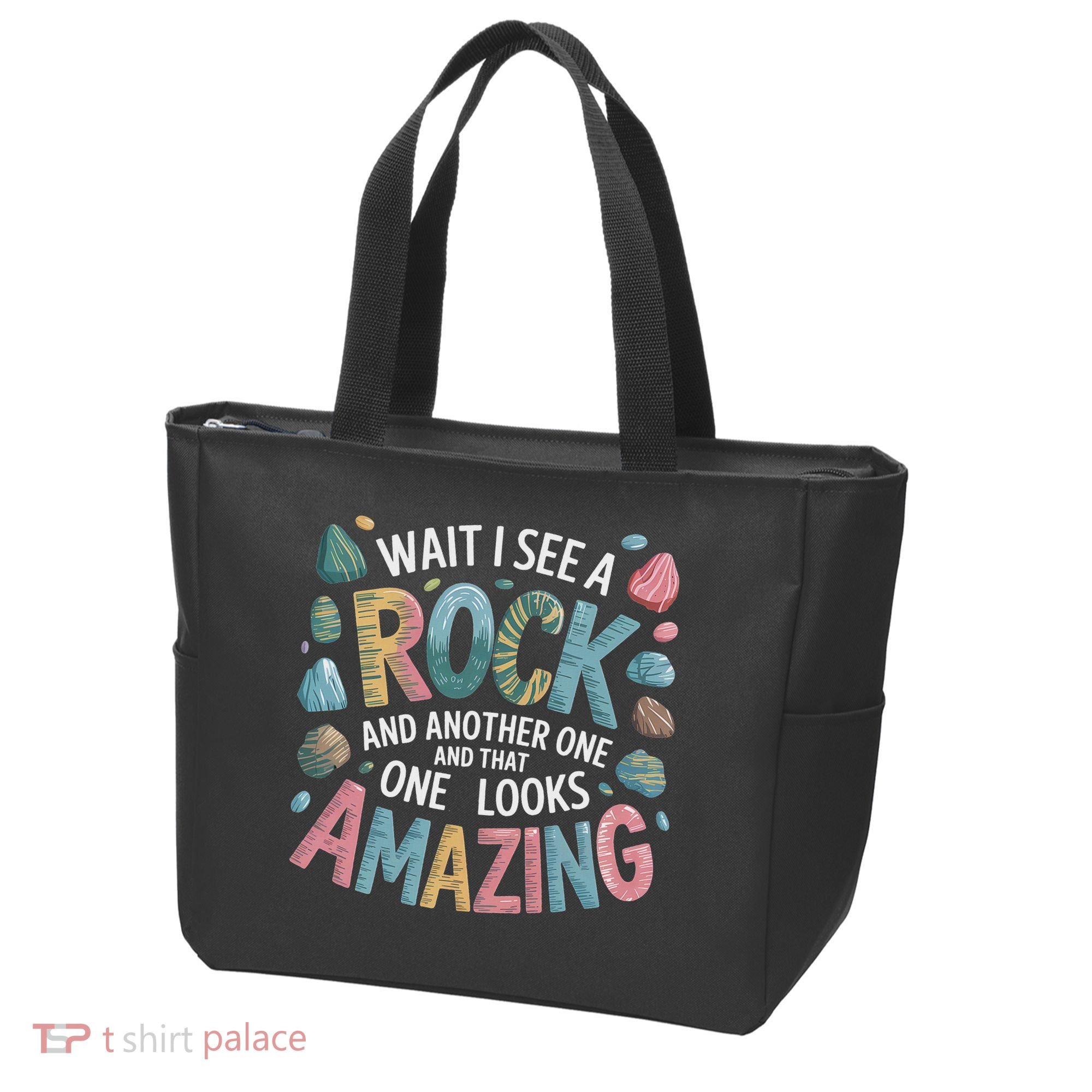Wait I See A Rock Geologist Geology Teacher Tote Bag