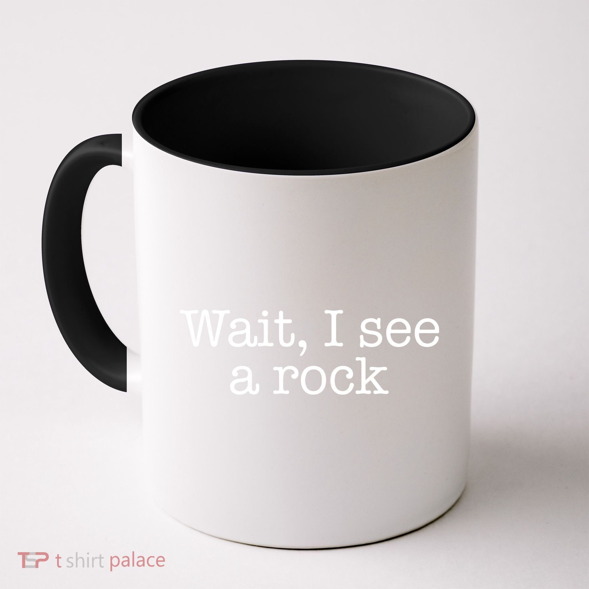 Wait I See A Rock Geology Teacher Coffee Mug