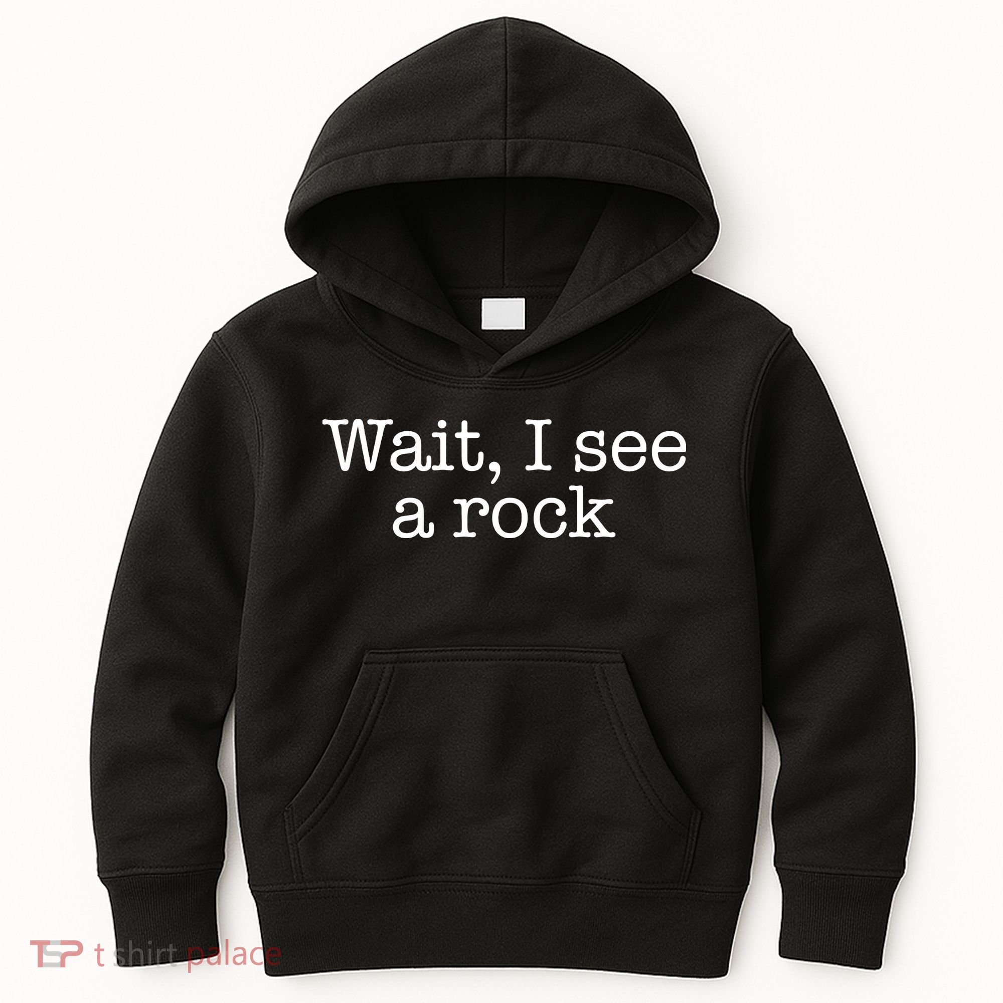 Wait I See A Rock Geology Teacher Kids Hoodie
