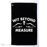 Wit Beyond Measure Golf Towel thumb 0