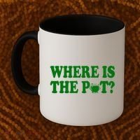 Where Is The Pot St Patricks Day Coffee Mug thumb 2