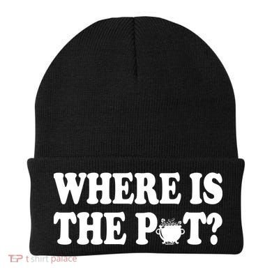 Where Is The Pot St Patricks Day Beanie