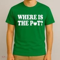 Where Is The Pot St Patricks Day T-Shirt thumb 3