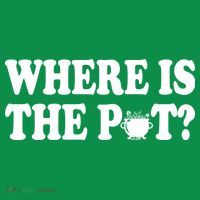 Where Is The Pot St Patricks Day Coaster thumb 2