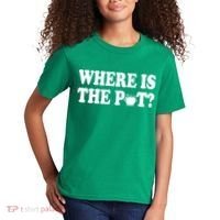 Where Is The Pot St Patricks Day Kids T-Shirt thumb 2