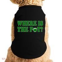 Where Is The Pot Gold Shamrock Funny St Patricks Day Doggie Tank thumb 0