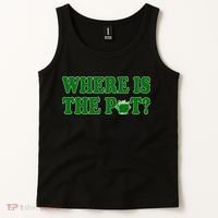 Where Is The Pot Gold Shamrock Funny St Patricks Day Tank Top thumb 2