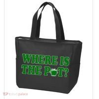 Where Is The Pot Gold Shamrock Funny St Patricks Day Tote Bag thumb 3