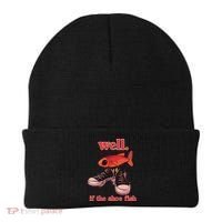 Well If The Shoe Fish Beanie thumb 0
