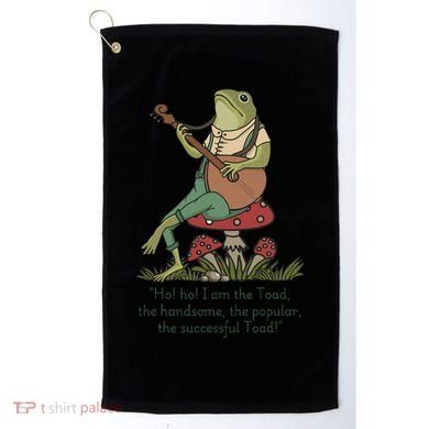 Wind In The Willows Toad Quote Kenneth Grahame Cottagecore Gift Golf Towel