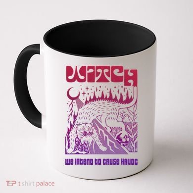Witch Intend To Cause Havoc Halloween Vintage Witch Lover Coffee Mug