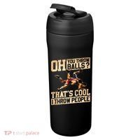 Wrestling I Throw People Funny Gift For Wrestler Backside 24oz Duet Stainless Steel Tumbler thumb 3