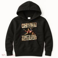 Wrestling I Throw People Funny Gift For Wrestler Backside Kids Hoodie thumb 0