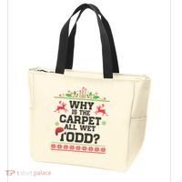 Why Is The Carpet All Wet, TODD Ugly Christmas Sweater Tote Bag thumb 3