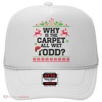 Why Is The Carpet All Wet, TODD Ugly Christmas Sweater Hat thumb 0