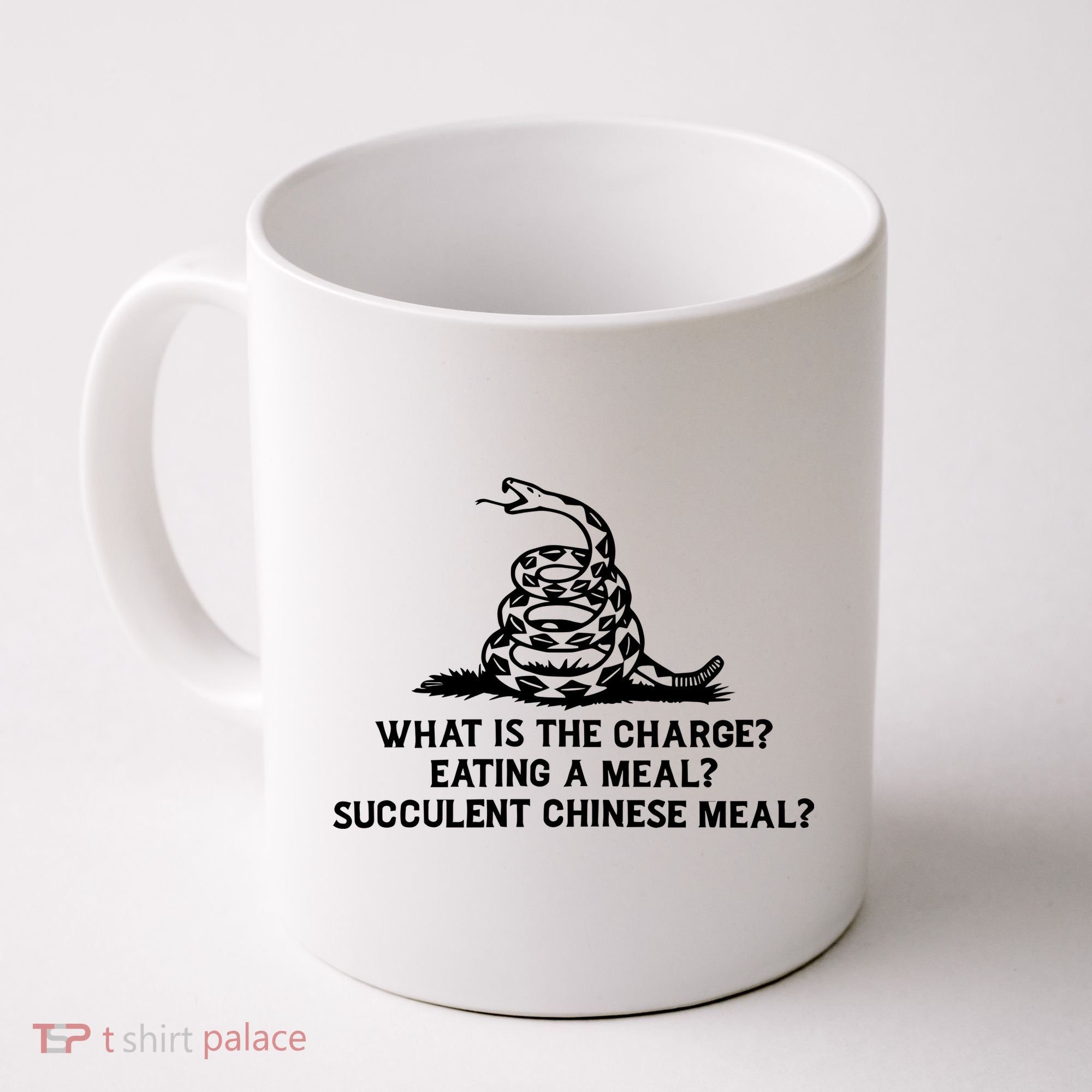 What Is The Charge Eating A Meal A Succulent Chinese Meal Coffee Mug