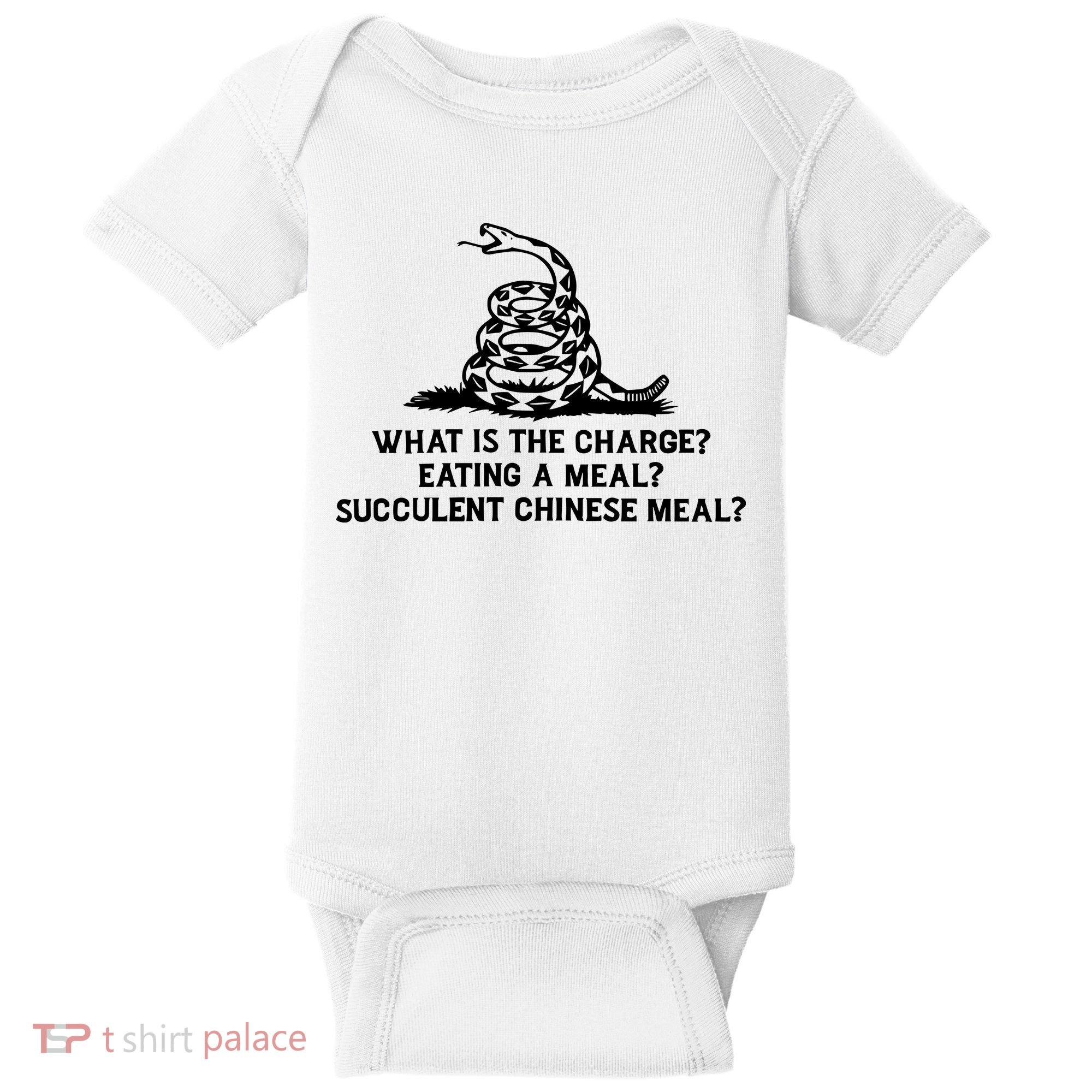 What Is The Charge Eating A Meal A Succulent Chinese Meal Baby Bodysuit