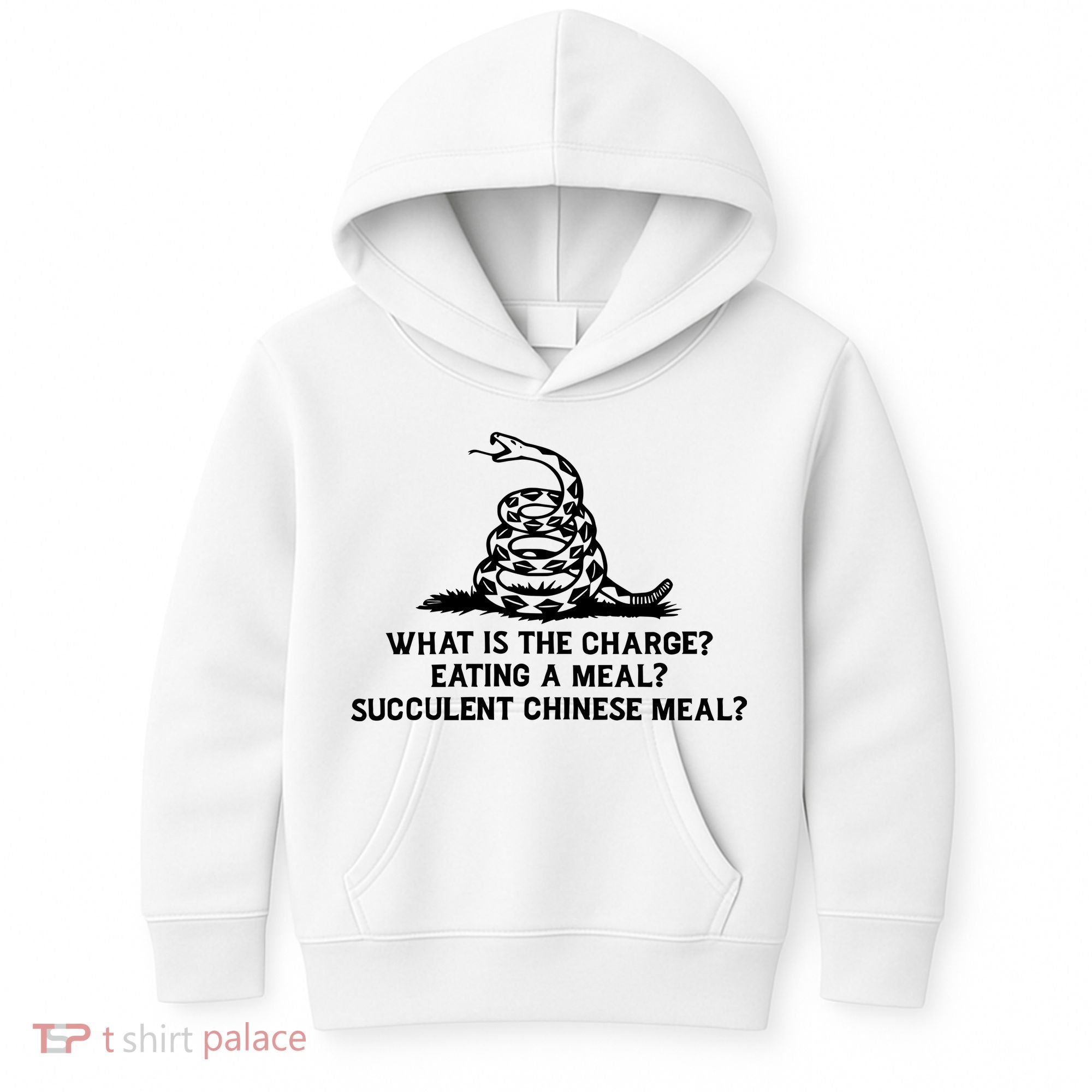What Is The Charge Eating A Meal A Succulent Chinese Meal Kids Hoodie