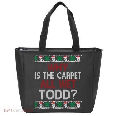 Why Is The Carpet All Wet Todd? Couples Matching Christmas Tote Bag