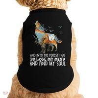 Wolf Into The Forest I Go To Lose My Mind And Find My Soul Doggie Tank thumb 0