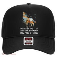 Wolf Into The Forest I Go To Lose My Mind And Find My Soul Hat thumb 0