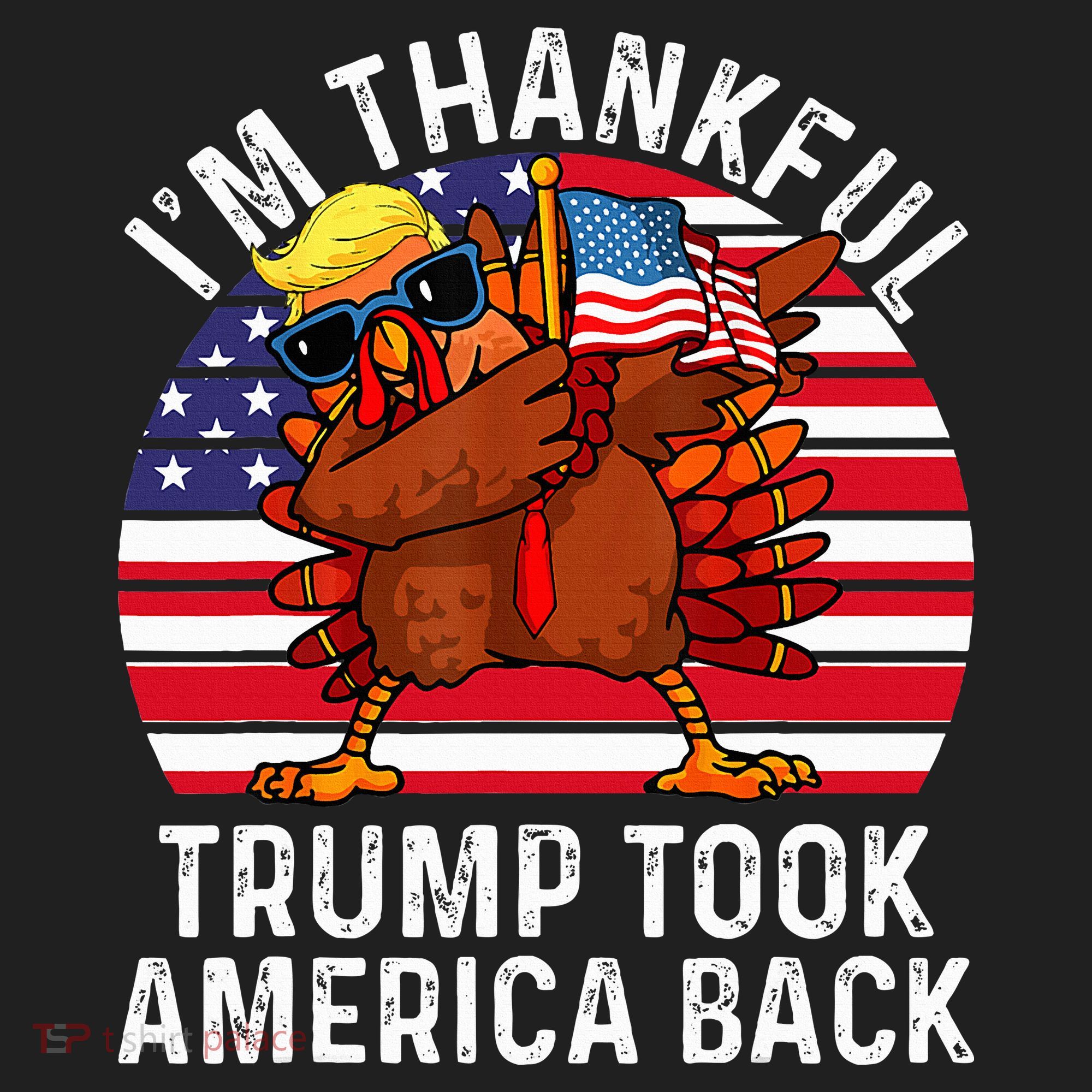 Winner IM Thankful Trump Won Took America Back Thanksgiving Beanie