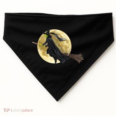 Witch and The Moon USA-Made Doggie Bandana