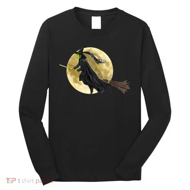 Witch and The Moon Long Sleeve Shirt