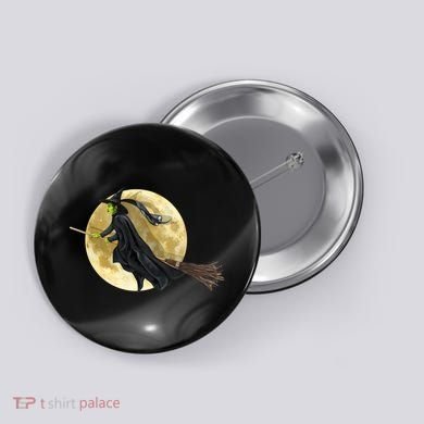 Witch and The Moon Button