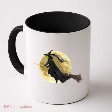 Witch and The Moon Coffee Mug
