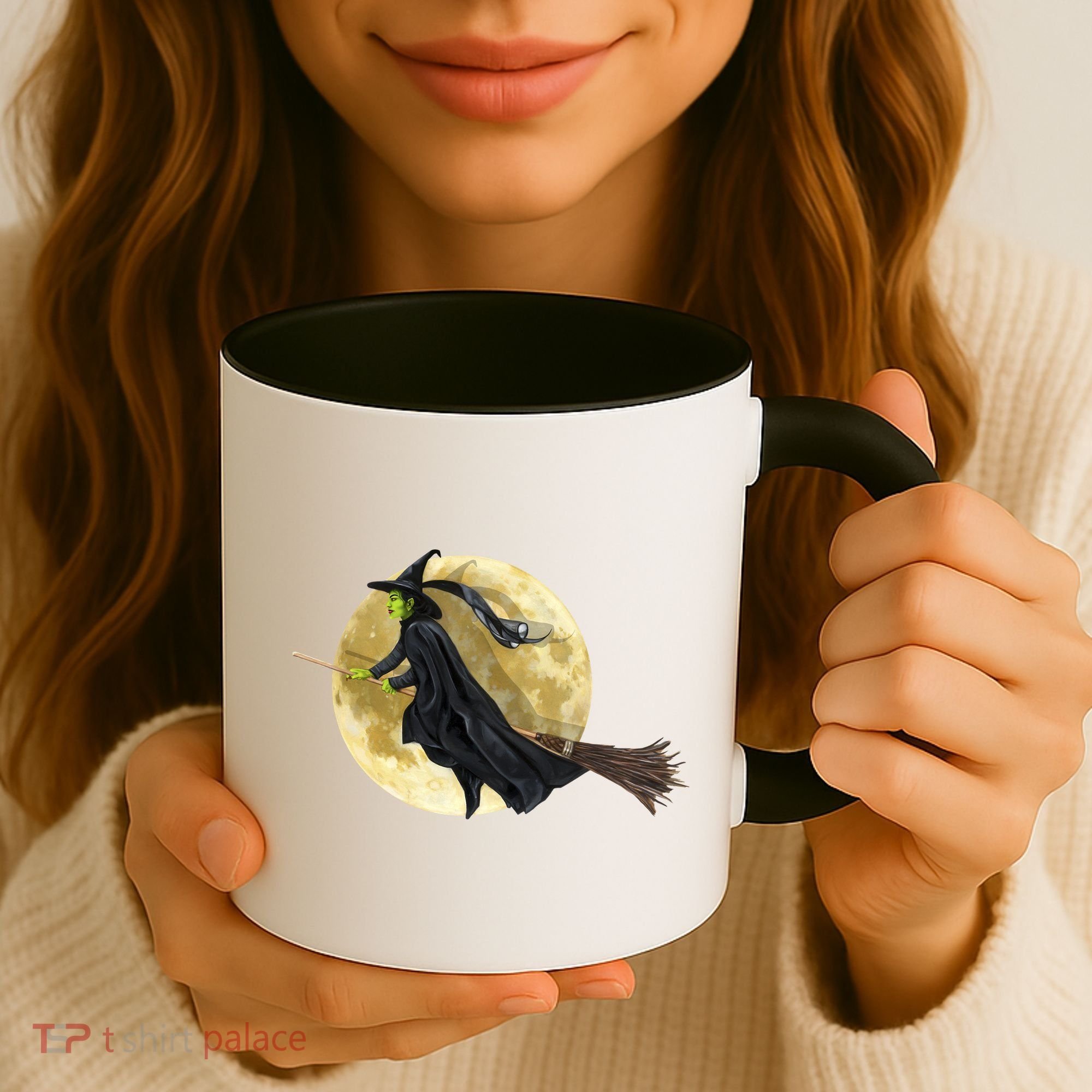 Witch and The Moon Coffee Mug