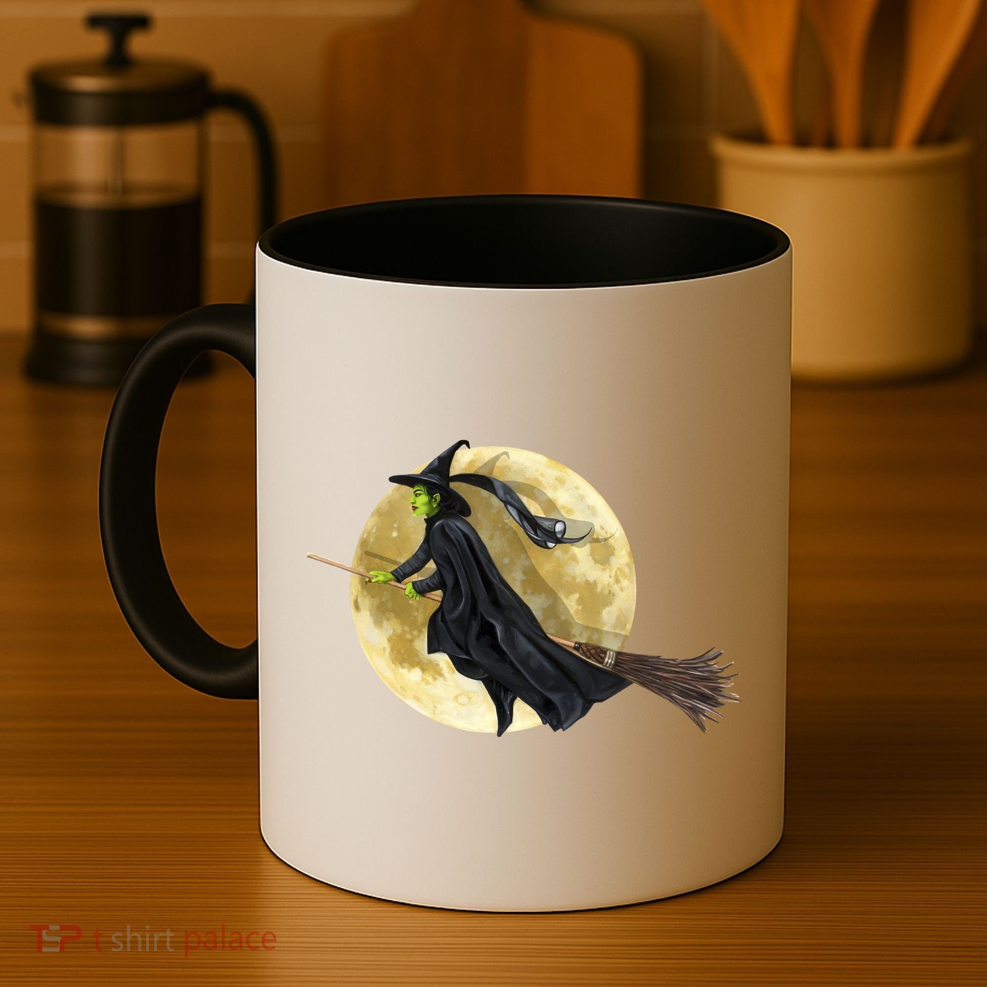 Witch and The Moon Coffee Mug
