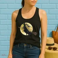 Witch and The Moon Women's Tank Top thumb 2