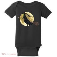 Witch and The Moon Baby Bodysuit thumb 0